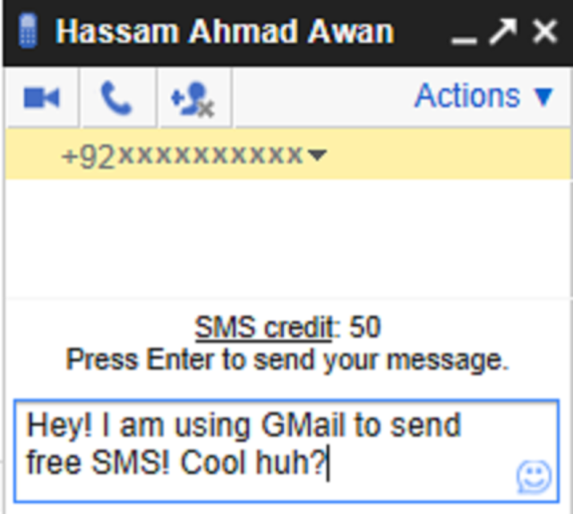 How to send free SMS