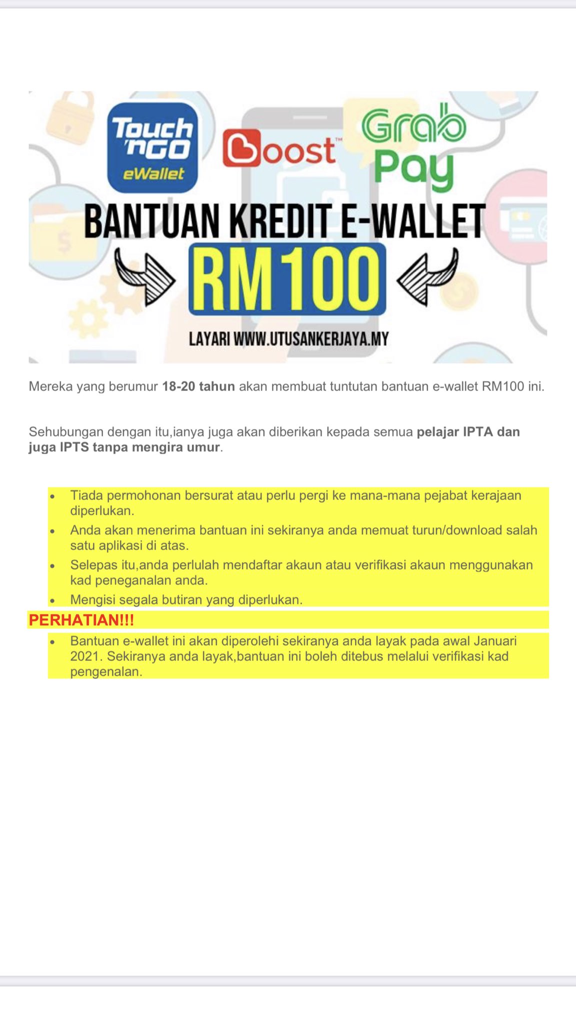 Senarai Bantuan Kerajaan 2021 B40 M40 Pelajar Ipt Sekolah Kerja Sendiri Peniaga Sayidahnapisahdotcom