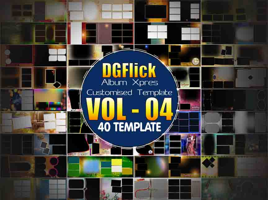 DG Flick Album Xpress Template,AX Couple Design,DGflick Coverpage