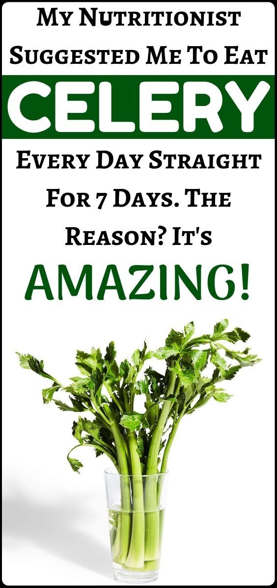 When You Eat Celery Every Day For A Week Your Body Will Get These 14