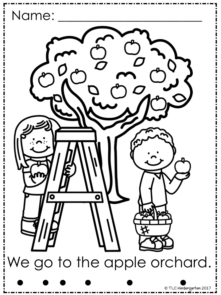 Download TLC Kindergarten: FREE APPLE PRINTABLES