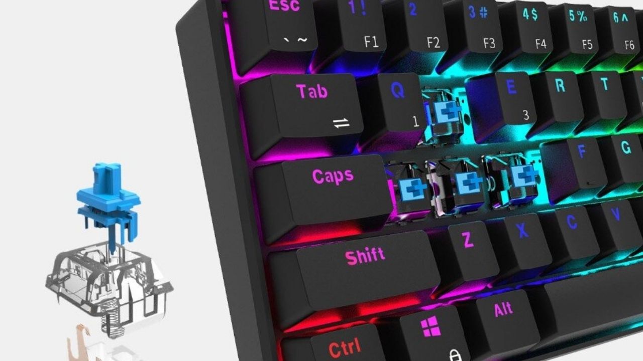 Royal Kludge RK68 Review: The Best Budget 65% Keyboard | switch and click