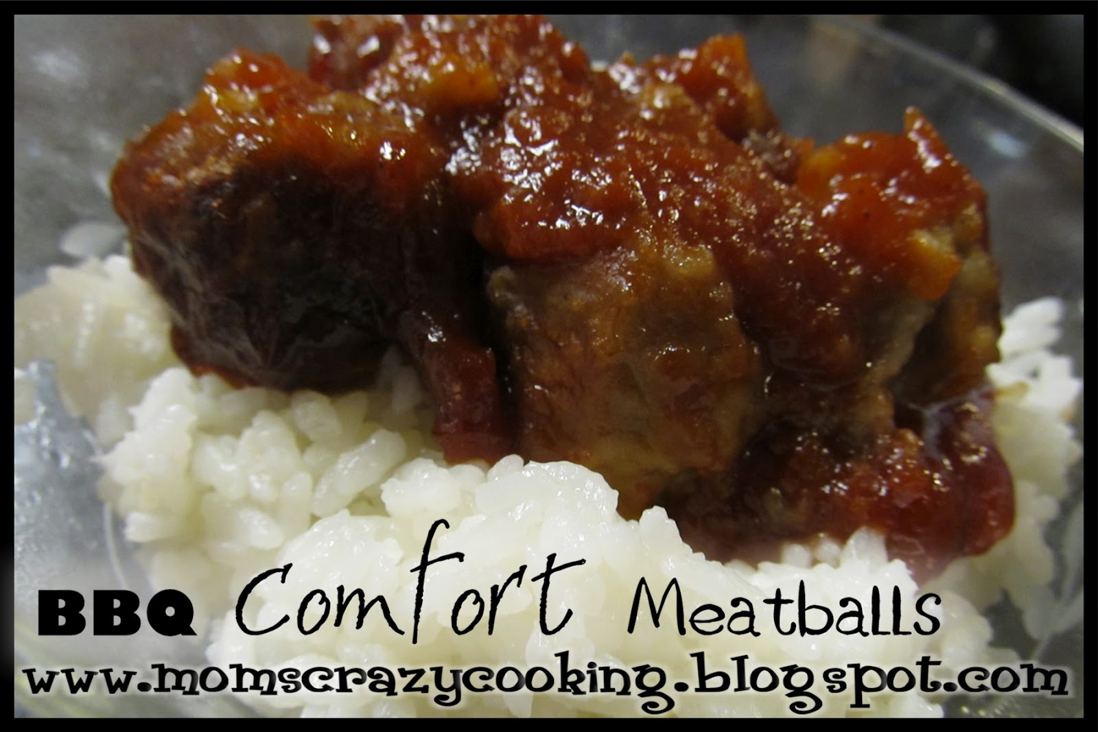 MOMS CRAZY COOKING Pioneer Woman's BBQ Comfort Meatballs