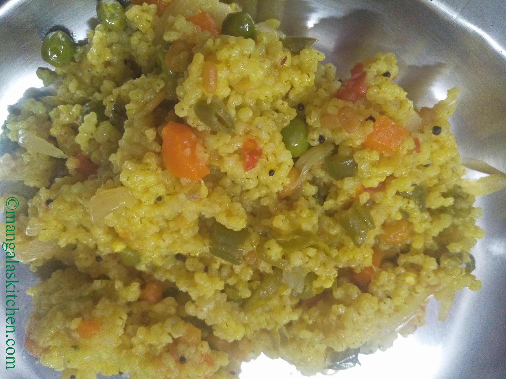 Panivaragu Khichdi Proso Millet Upma Diabetic Friendly Breakfast