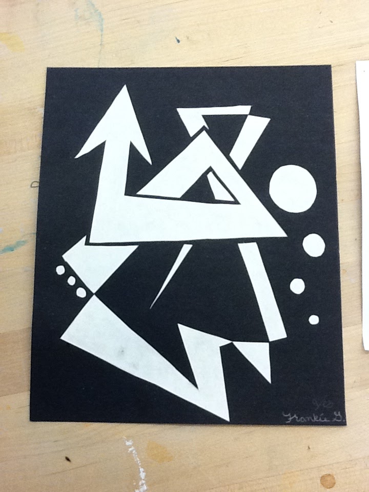 Frankie's Visual Arts Blog: Cut-Out Collage