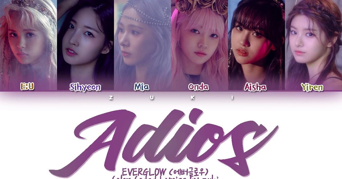 Lirik Lagu Adios Everglow Terjemahan Ramasinopsis