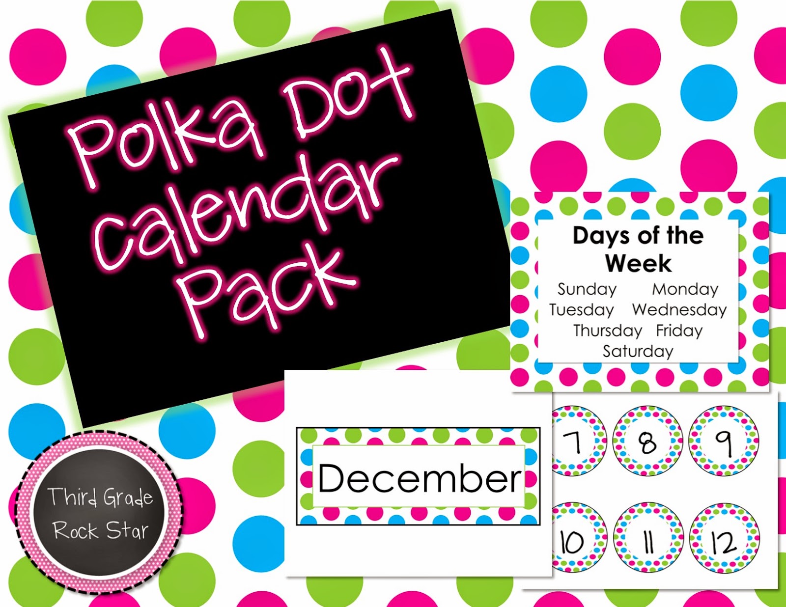  Click here to download the calendar pack!