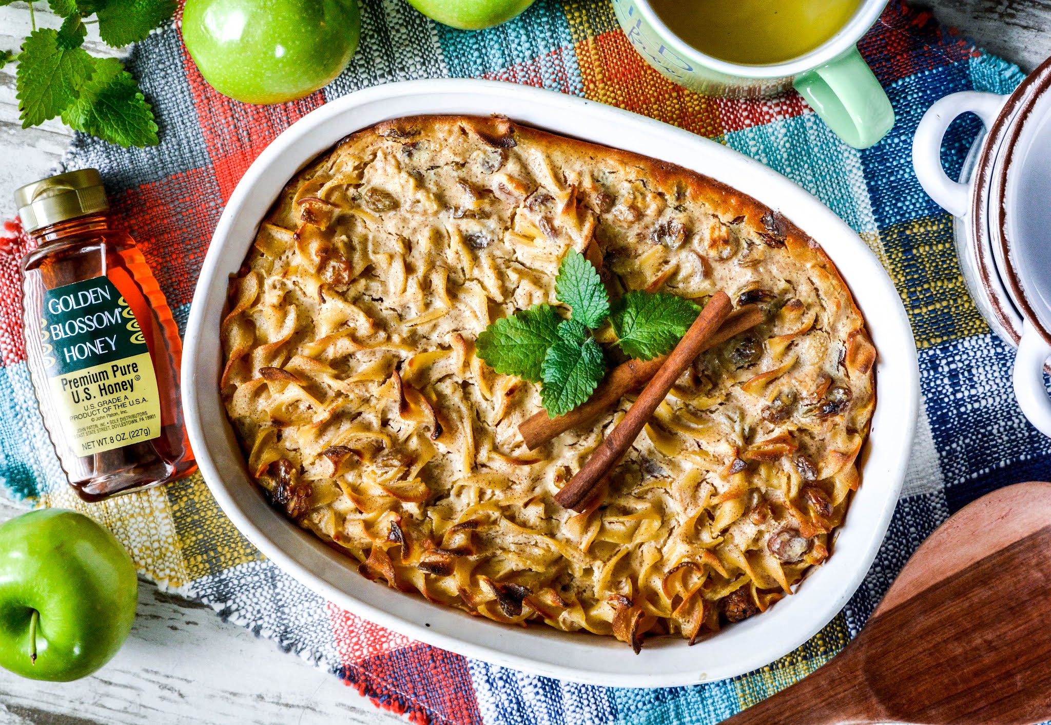 Theresa's Mixed Nuts AppleCinnamon Kugel