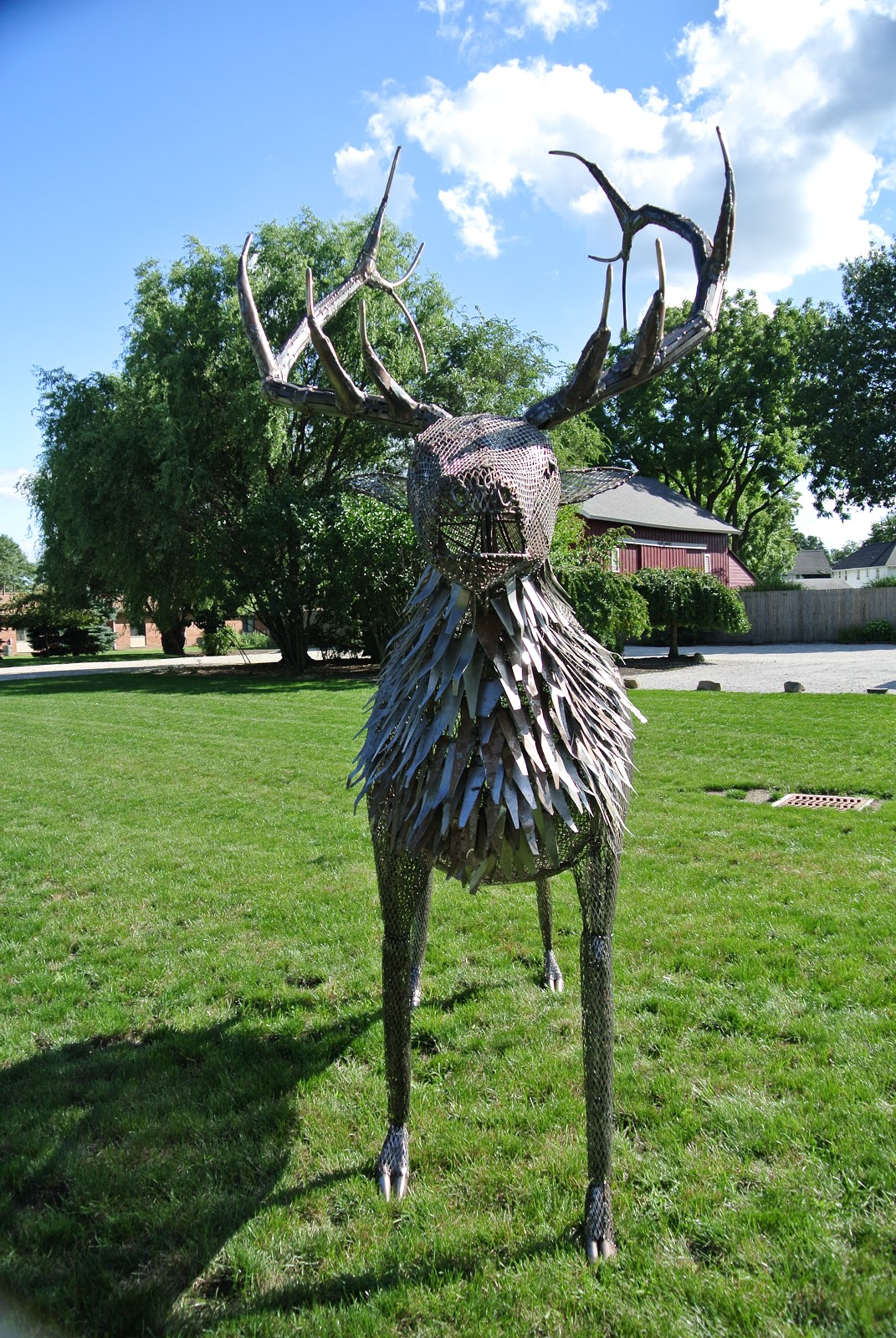 Life sized Steel Elk