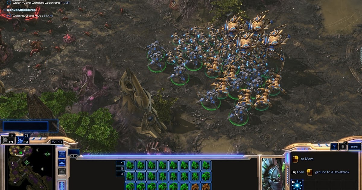 The Best Games Ever StarCraft 2 Marching Protoss Army