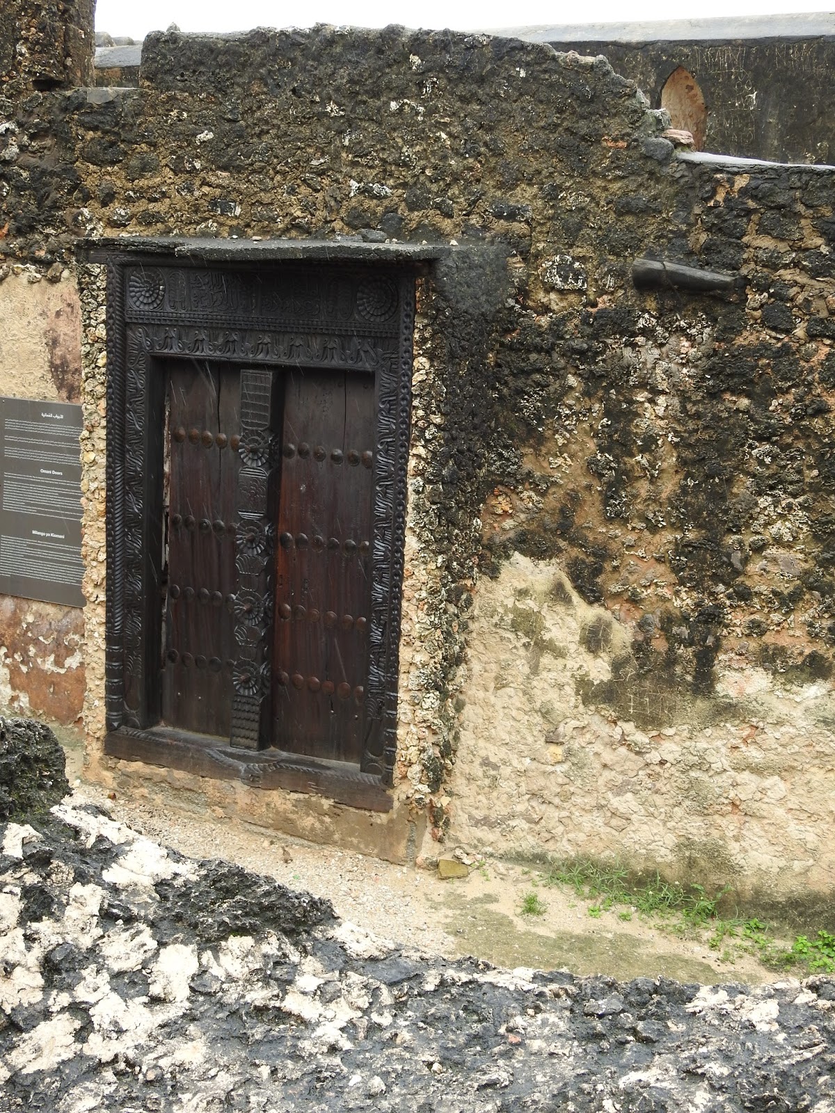 Feast Or Famine Omani Doors At Fort Jesus Mombasa Kenya