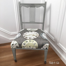 upholstered chair by Lilyfield Life