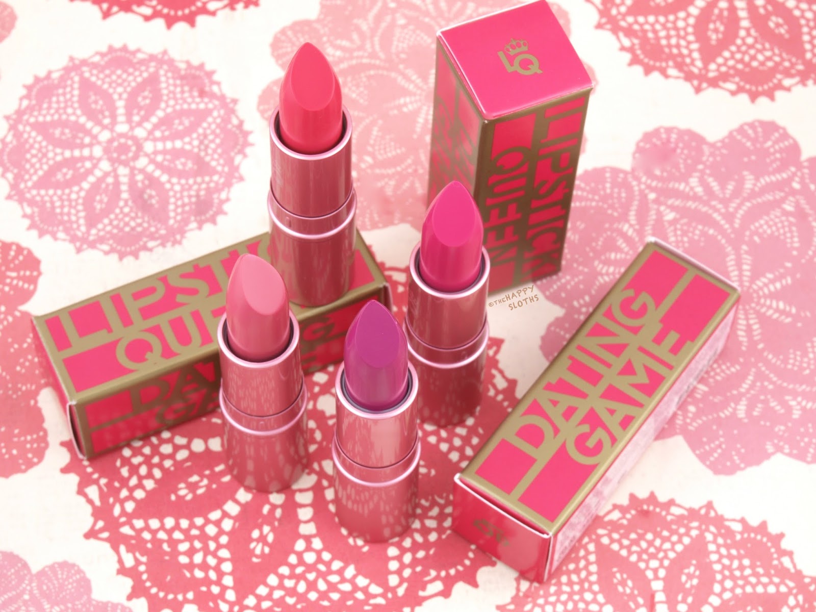 Lipstick Queen | Dating Game Collection: Review and Swatches