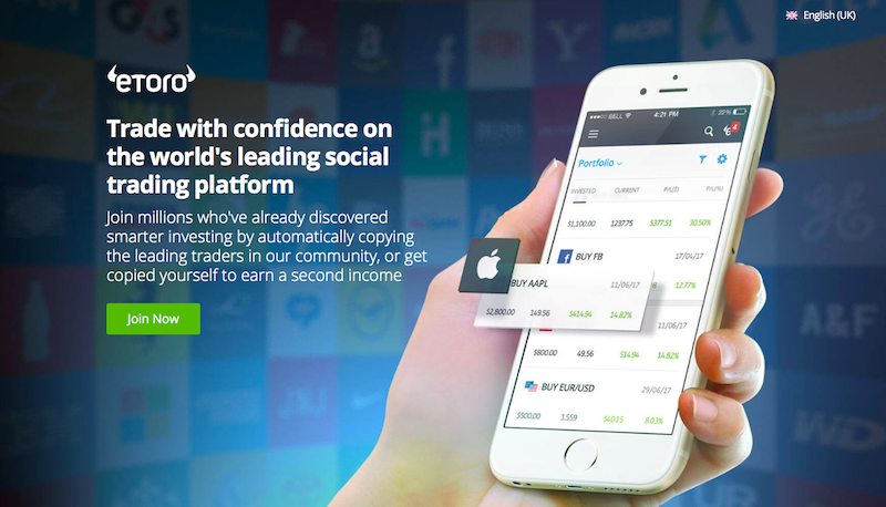 In case you didn't know, eToro is a social trading platform In case you didn't know, eToro is a social trading platform