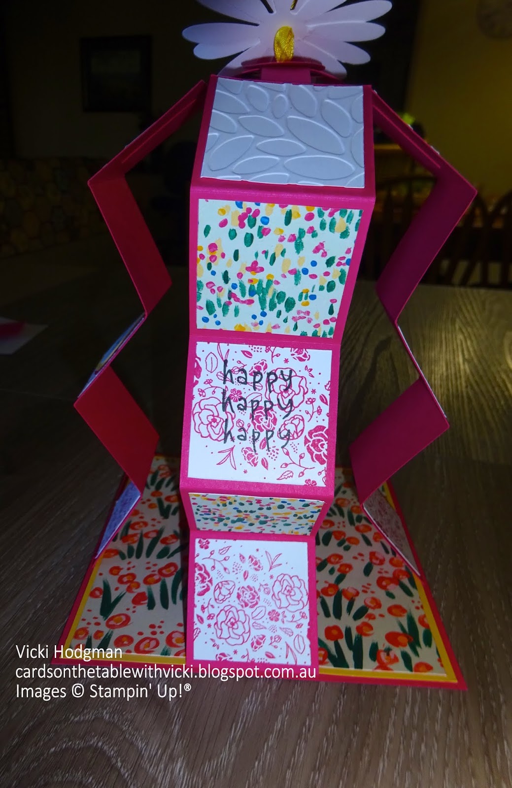 Pop Up Accordion/Concertina Card