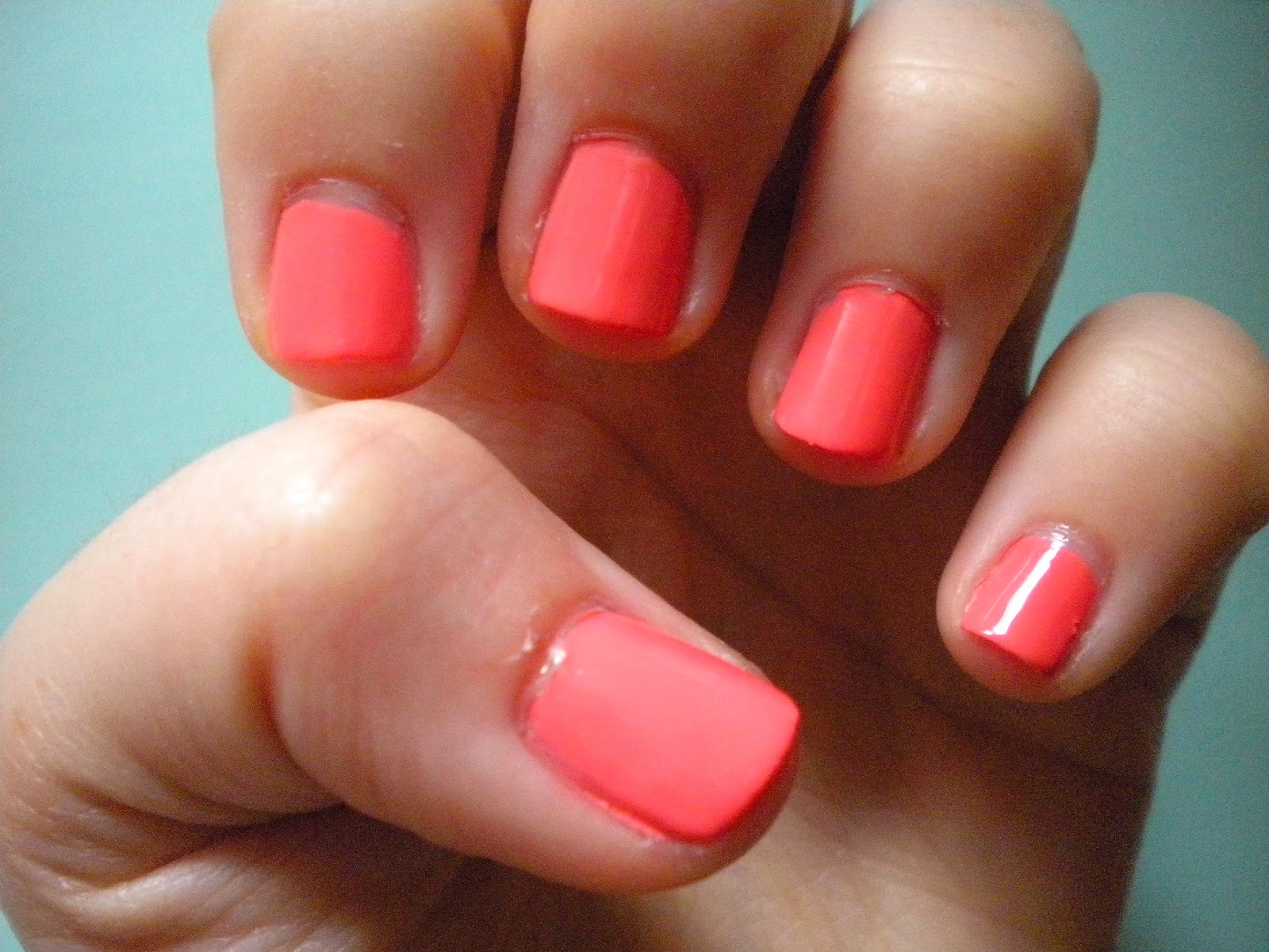 Addicted to nails... Summer Throwback Papaya by Barry M.