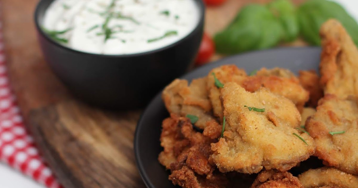 Frittierte Austernpilze