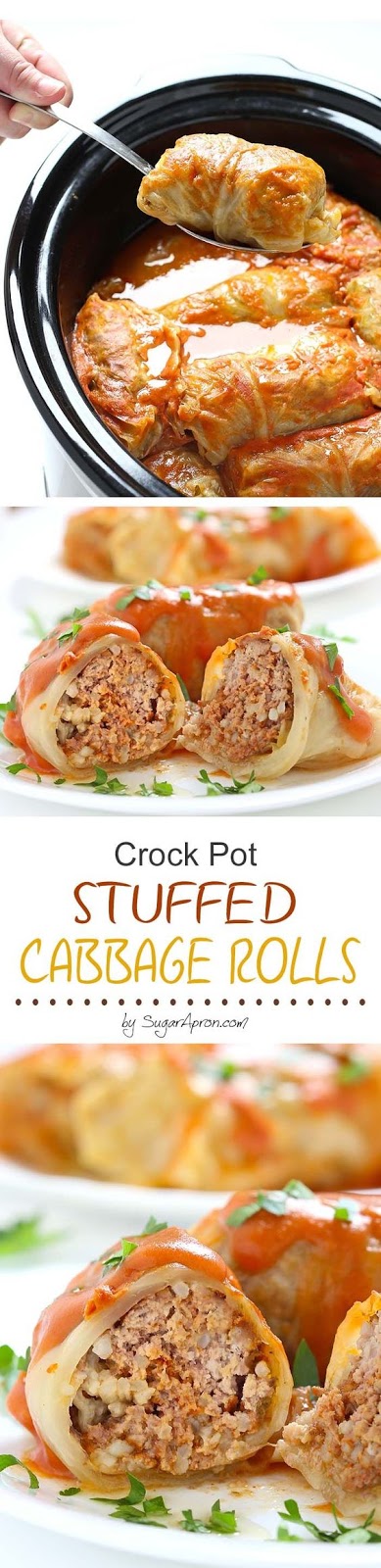 Best Crock Pot Stuffed Cabbage Rolls