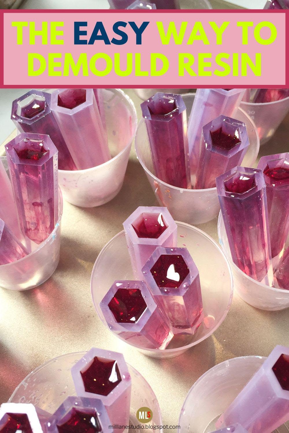 Resin Tip How to Demould Silicone Moulds the Easy Way! Mill Lane Studio