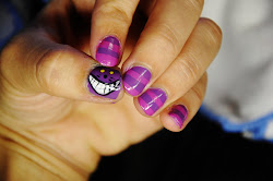 cat nails cheshire nail chechire wonderland alice stuff hair holaa wanna
