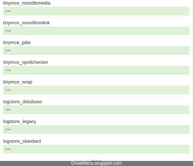 Drivemeca instalando Moodle en servidor Linux Centos