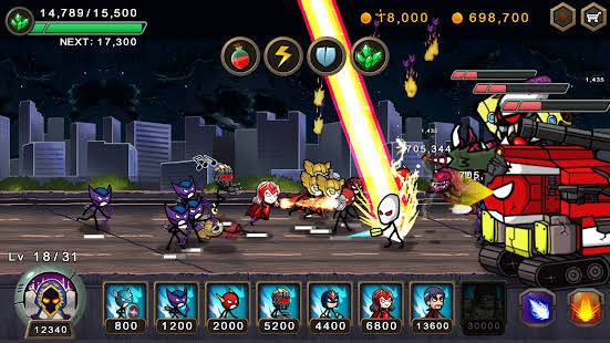Hero wars gameplay battle ground