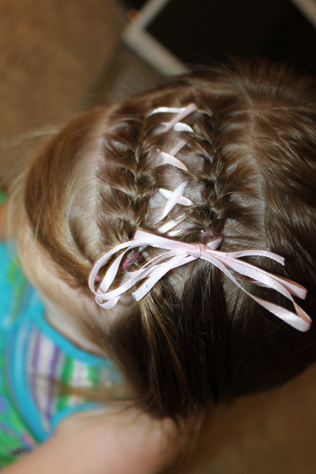Hairstyles for Girls.. The Wright Hair Toddler Braids and Ribbons