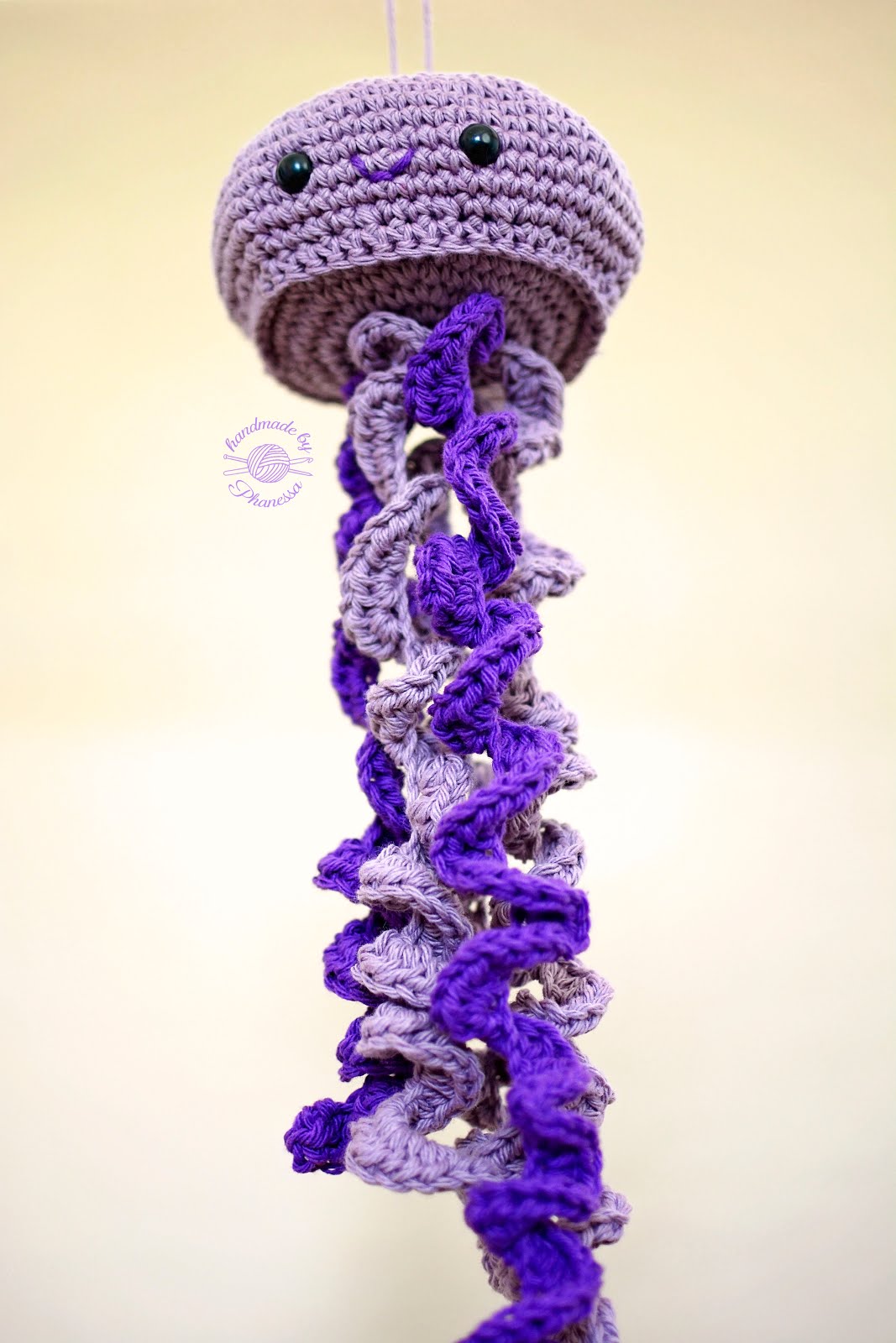 Handmade by Phanessa Crochet Jellyfish