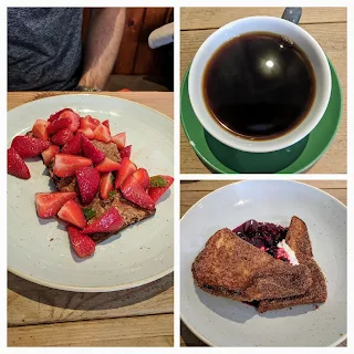 Where to eat in Edinburgh in summer: brunch at Urban Angel in Edinburgh New Town