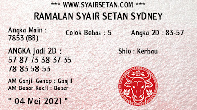 syair sydney selasa