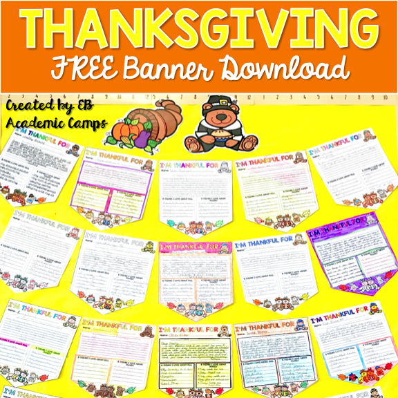 Four ELA Thanksgiving Activities: Fun and Academic - EB Academics