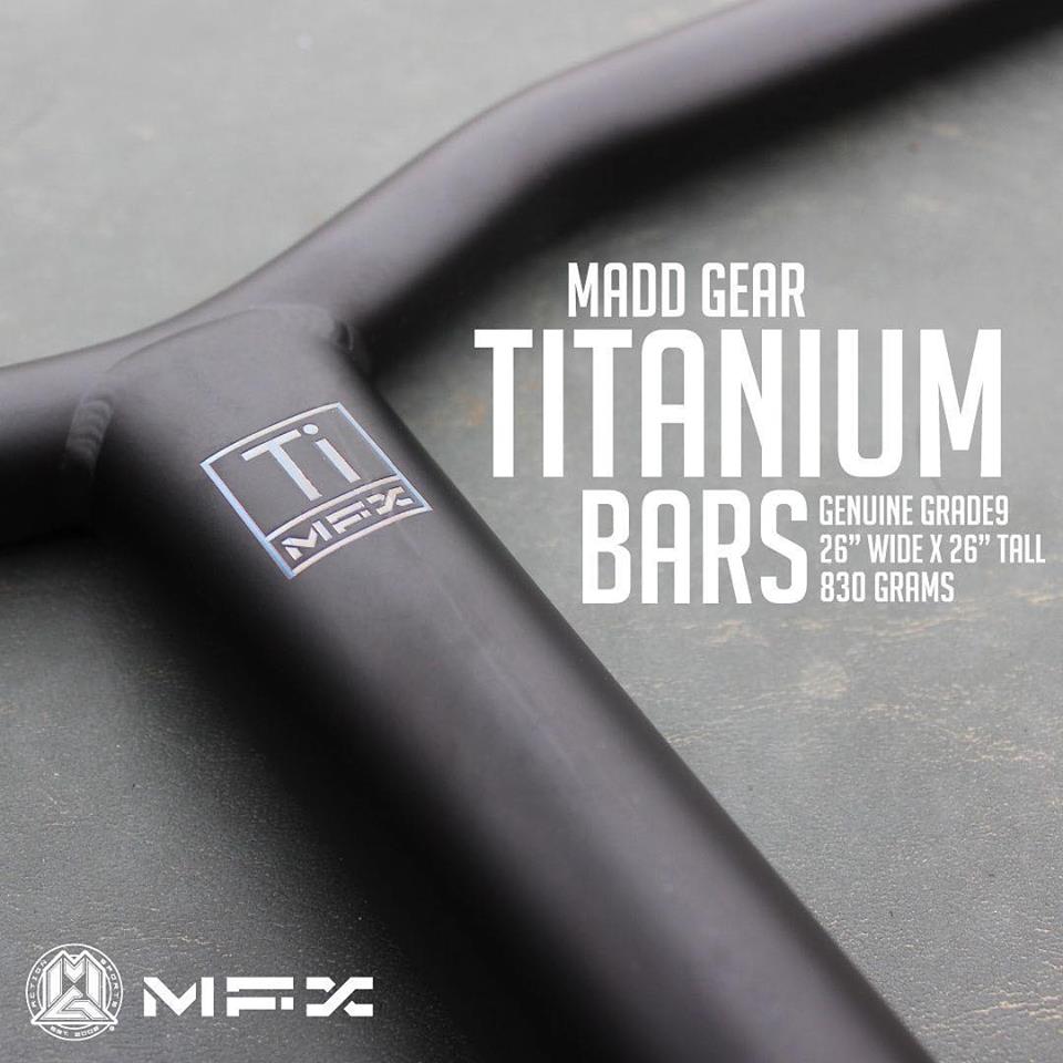 Vermin Scooter Shop MGP TITANIUM BARS
