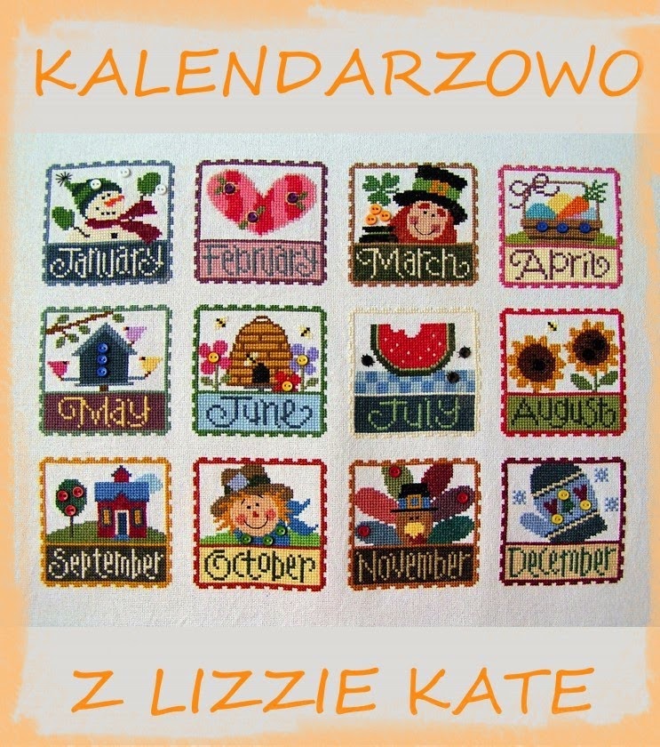 Kalendarzowo z Lizzie Kate