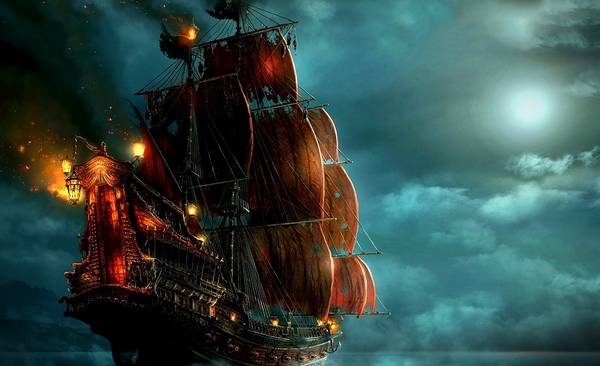 La misteriosa nave fantasma infuocata dello stretto di Northumberland
