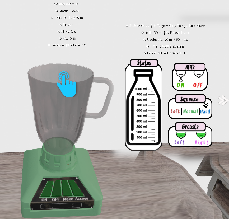 Milking Game Tiny Things