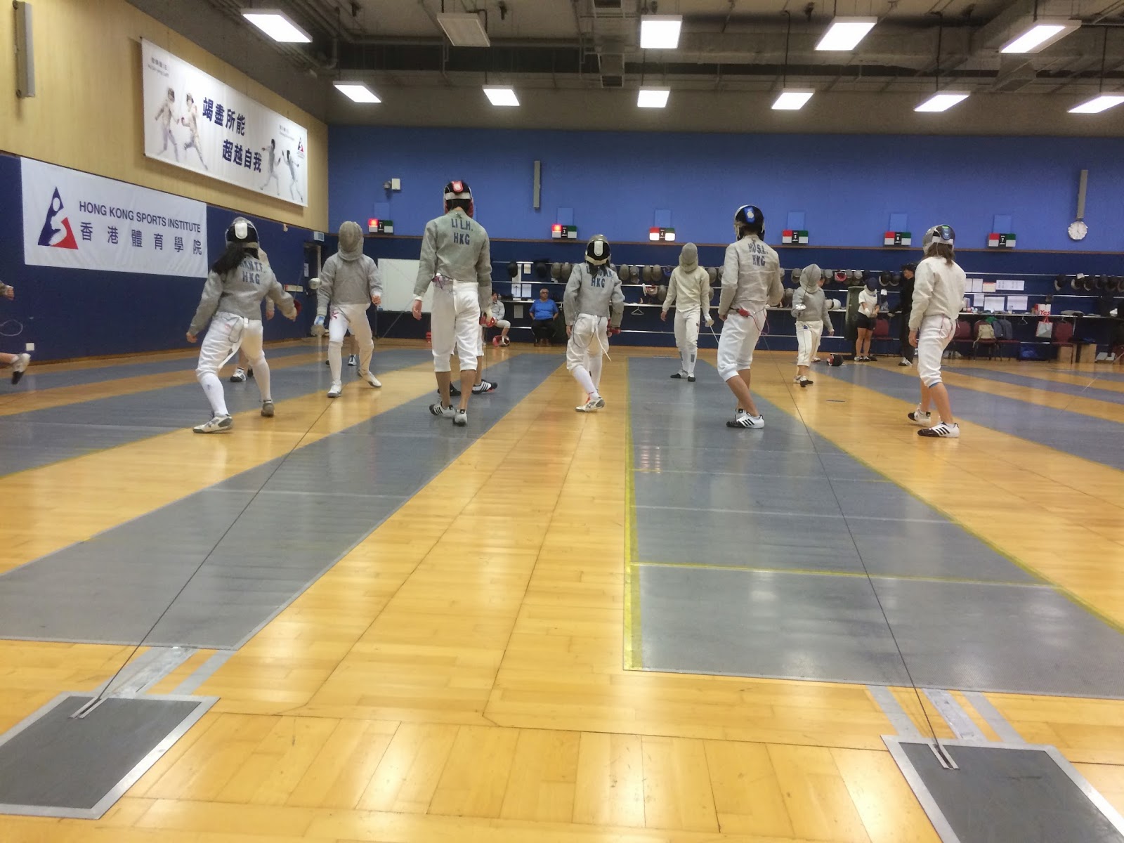 MOSMAN FENCING ACADEMY Training in Hong Kong with National Team