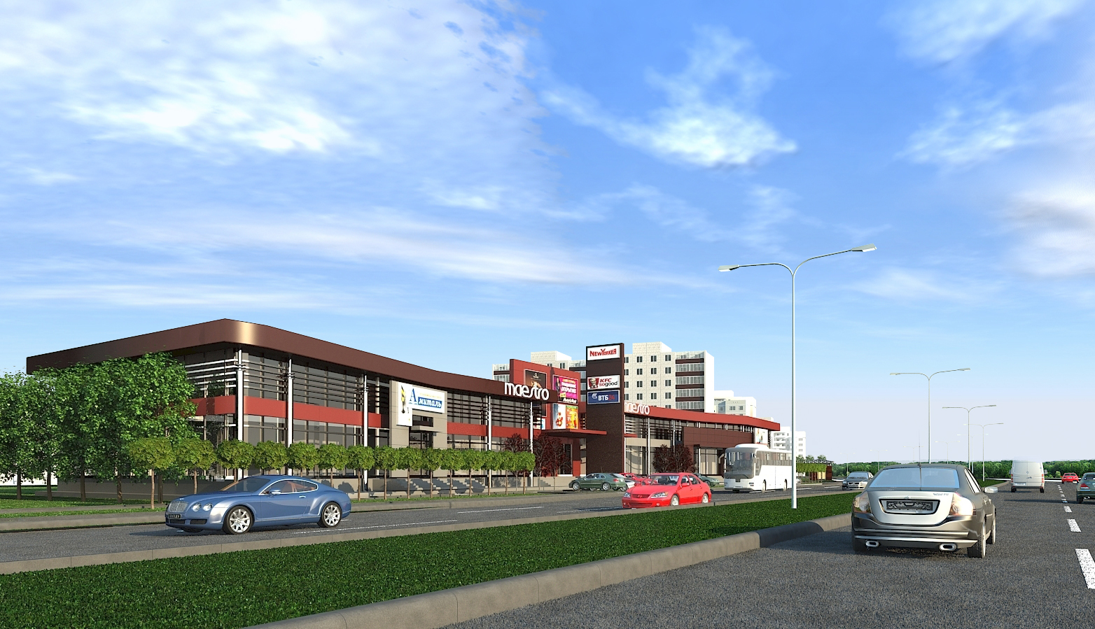 Визуализация торгового центра. Центры визуализации. Центры визуализации. Центры визуализации. Общественно-торговым центром.
