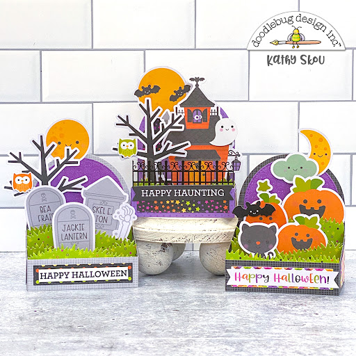 HAPPY HAUNTING BOX CARDS | with Kathy