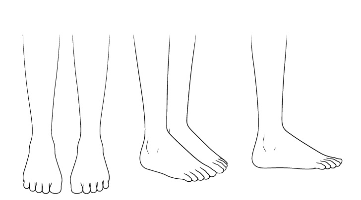 Gambar kaki sepatu lari anime