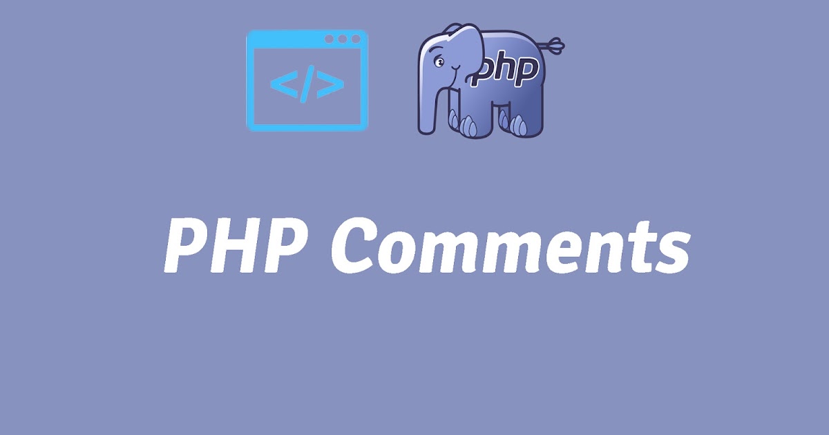 PHP Comments