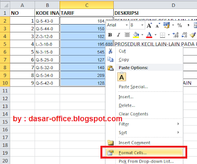 Cara Mengatur Format Mata Uang Rupiah (Rp) dalam Excel