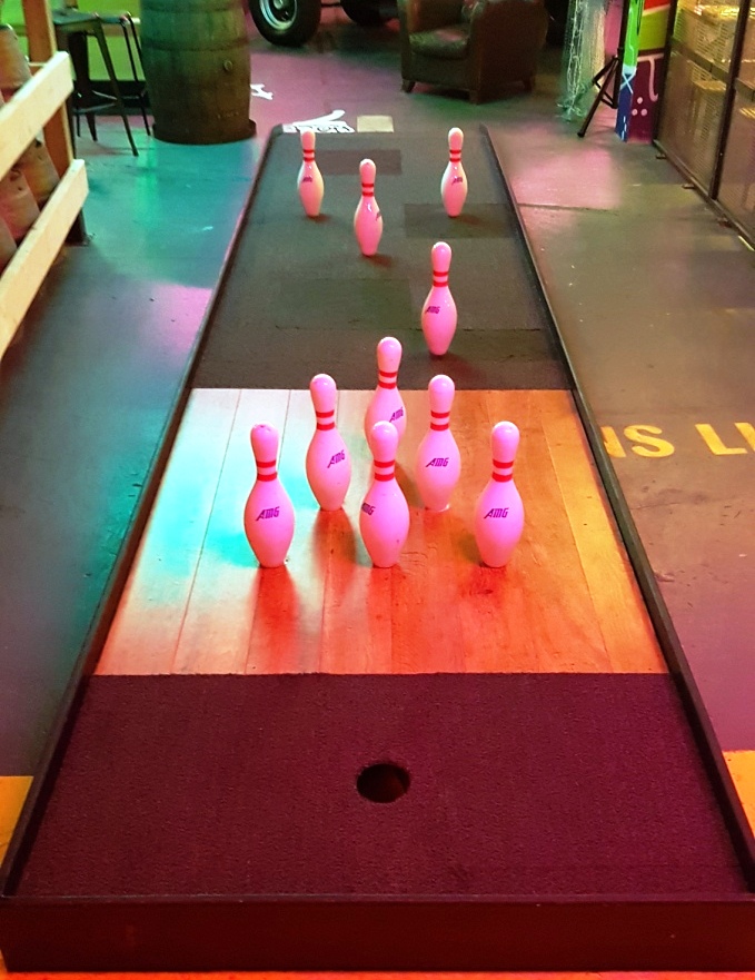 The Ham and Egger Files Minigolf and tenpin bowling
