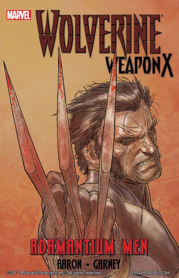 Wolverine – Weapon X – Adamantium Men Comics Cover wolverine weapon x adamantium men marvel comics jason aaron ron garney