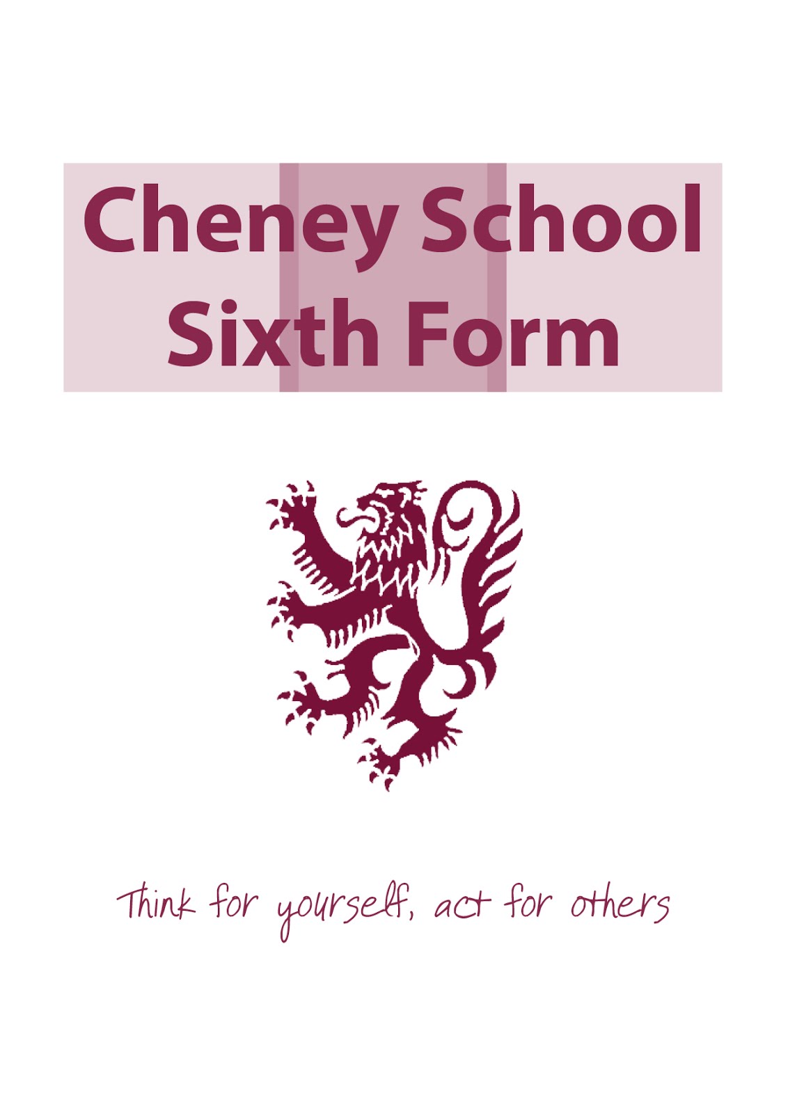 Cheney School Sixth Form
