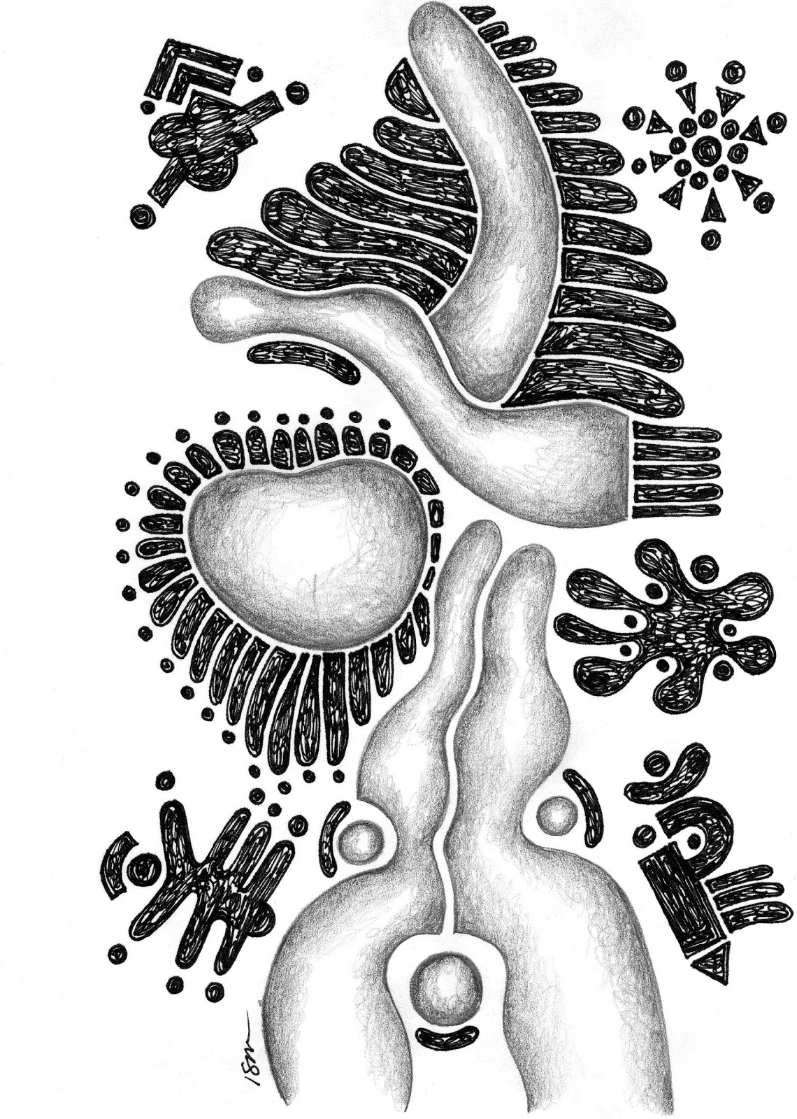 ISOM SYMBOLIC ART: Biomorphic convergence...