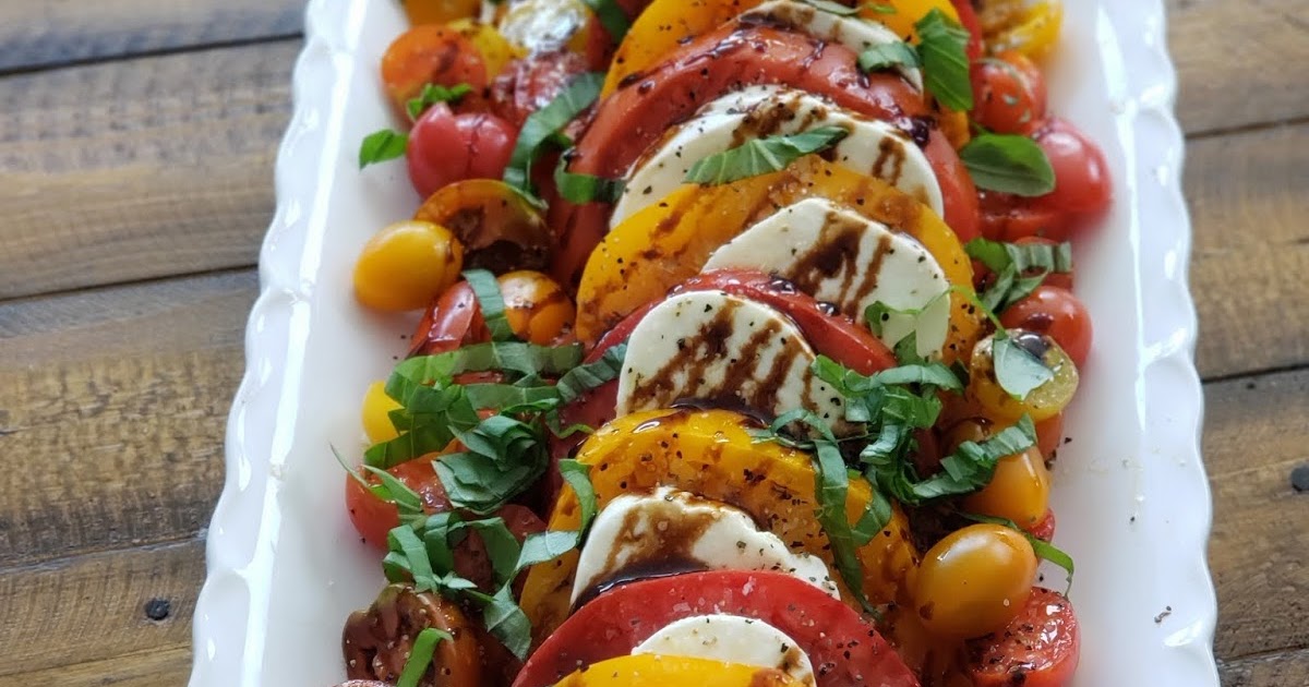 Heirloom Tomato Caprese Salad