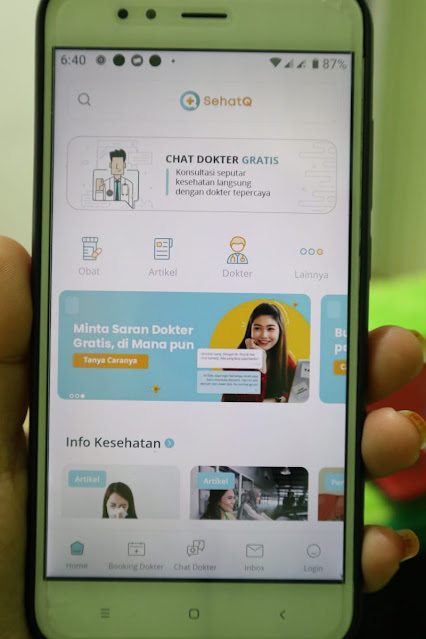Applikasi SehatQ.com Applikasi SehatQ.com