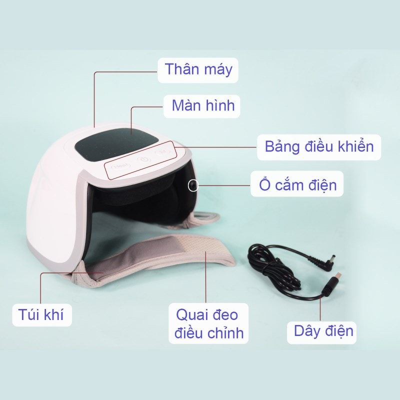 Maxcare Máy massage trị liệu đầu gối Maxcare Max631K 14 08 Maxcare May massage tri lieu dau goi Maxcare Max631K tctshop vn