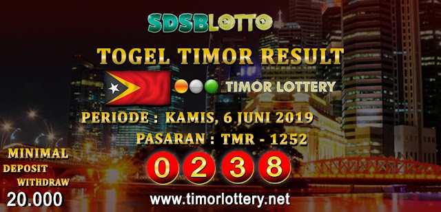 KELUARAN TOGEL TIMOR 6 JUNI 2019