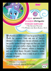 My Little Pony Trixie Series 5 Trading Card
